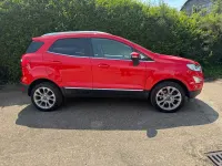 Used Ford Ecosport Titanium 125 HP (91 kW) 2018 Red SUV