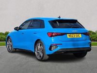 Used Audi A3 Sportback Advanced 150 HP (110 kW) 2023 Blue Hatchback