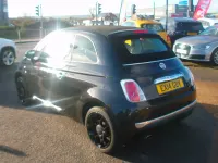 Begagnad Fiat 500C Lounge 69 HK (50 kW) 2014 Svart Cab