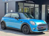 Usado Mini Cooper Hatch 2017 Azul Utilitario