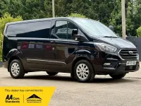 Used Ford Transit Custom Limited 130 HP (95 kW) 2020 Black Van