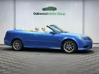 Used Saab 9-3 Vector 210 HP (154 kW) 2009 Blue Cabriolet