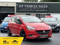 Used Vauxhall Corsa Edition 90 HP (66 kW) 2015 Red Hatchback