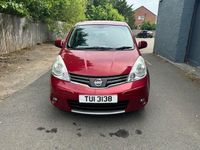 Used Nissan Note N-TEC 88 HP (64 kW) 2011 Red MPV