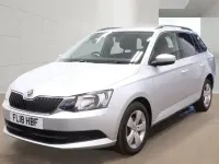 Used Skoda Fabia SE 95 HP (69 kW) 2018 Silver Estate