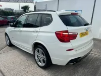 Used BMW X3 M Sport 184 HP (135 kW) 2014 White SUV
