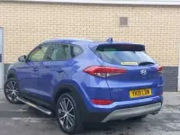 Used Hyundai Tucson GO! 177 HP (130 kW) 2018 Blue SUV