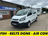 Used Ford Transit Custom 105 HP (77 kW) 2018 White Van
