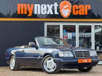 Used Mercedes E220 1997 Blue Cabriolet