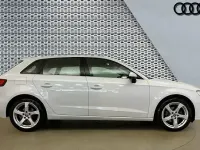 Used Audi A3 Sportback Sport 150 HP (110 kW) 2019 White Hatchback
