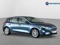 Used Ford Focus Titanium 125 HP (91 kW) 2019 Blue Hatchback