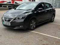 Used Nissan Leaf Acenta 110 kW (150 HP) 2018 Black Hatchback