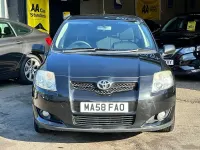 Used Toyota Auris 124 HP (91 kW) 2008 Black Hatchback