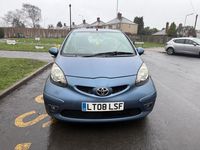 Used Toyota Aygo 67 HP (49 kW) 2008 Blue Hatchback