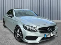 Used Mercedes C43 AMG Premium Plus 361 HP (265 kW) 2016 Silver Cabriolet