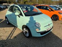 Occasion Fiat 500 Lounge 69 ch (50 kW) 2015 Vert Citadine