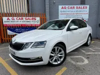 Used Skoda Octavia SE L 115 HP (84 kW) 2017 White Hatchback