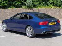 Used Audi A5 Sportback S-Line 2016 Blue Hatchback