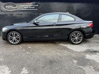 Used BMW 218 Sport Line 2018 Black Coupe