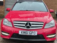 Begagnad Mercedes C250 Sport Edition 2011 Röd Kombi