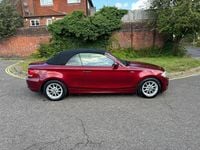 Used BMW 118 Cabriolet 143 HP (105 kW) 2011 Red Cabriolet