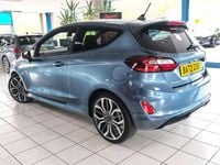 Used Ford Fiesta ST-Line 125 HP (91 kW) 2022 Blue Hatchback