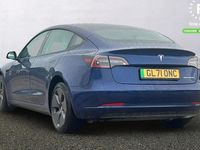 Used Tesla Model 3 Long Range AWD 258 kW (351 HP) 2022 Blue Sedan