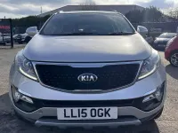 Used Kia Sportage 116 HP (85 kW) 2015 Silver SUV