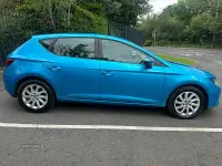 Used Seat Leon SE 110 HP (80 kW) 2016 Blue Hatchback