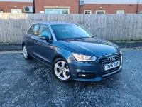 Used Audi A1 Sport 116 HP (85 kW) 2015 Blue Hatchback