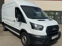 Used Ford Transit 130 HP (95 kW) 2021 White Van