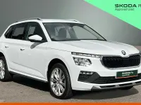 Used Skoda Kamiq SE L 110 HP (80 kW) 2024 Moon white metallic SUV