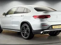 Used Mercedes GLC43 AMG Premium Plus 390 HP (286 kW) 2021 Hightech silver Coupe