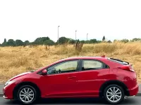 Used Honda Civic ES 2012 Red Hatchback