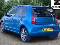 Used Seat Mii Electric 61 kW (83 HP) 2020 Blue Hatchback