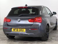 Used BMW 118 Sport Line 150 HP (110 kW) 2018 Grey Hatchback