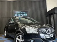 Usado Nissan Qashqai N-TEC 110 CV (80 kW) 2009 Negro SUV