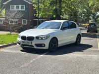 Used BMW 116 Performance 114 HP (83 kW) 2016 White Hatchback