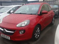 Used Vauxhall Adam Jam 2015 Red Hatchback