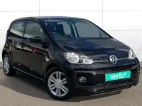 Used VW up! high up! 75 HP (55 kW) 2018 Black Hatchback