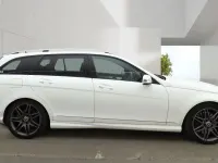Used Mercedes C250 AMG 204 HP (150 kW) 2013 White Estate