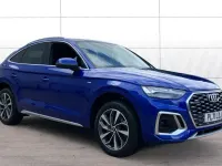 Used Audi Q5 S-Line 204 HP (150 kW) 2021 Blue SUV