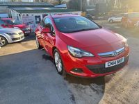 Used Vauxhall Astra GTC SRi 2014 Red Hatchback