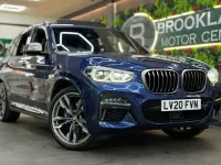 Used BMW X3 M Sport 321 HP (236 kW) 2020 Blue SUV