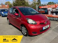 Used Toyota Aygo 68 HP (50 kW) 2011 Red Hatchback