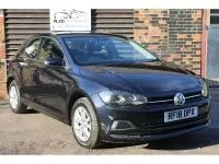 Used VW Polo SE 95 HP (69 kW) 2018 Black Hatchback