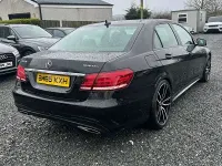 Käytetty Mercedes E220 AMG 175 HP (128 kW) 2015 Musta Sedan