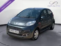 Used Peugeot 107 Active 68 HP (50 kW) 2013 Grey Hatchback