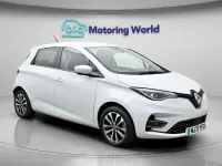 Used Renault Zoe GT-Line 100 kW (136 HP) 2021 White Hatchback