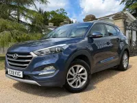 Used Hyundai Tucson SE 177 HP (130 kW) 2018 Blue SUV